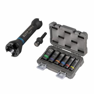 Klein Tools Slotted 5-in-1 Impact Socket Set 660KIT1